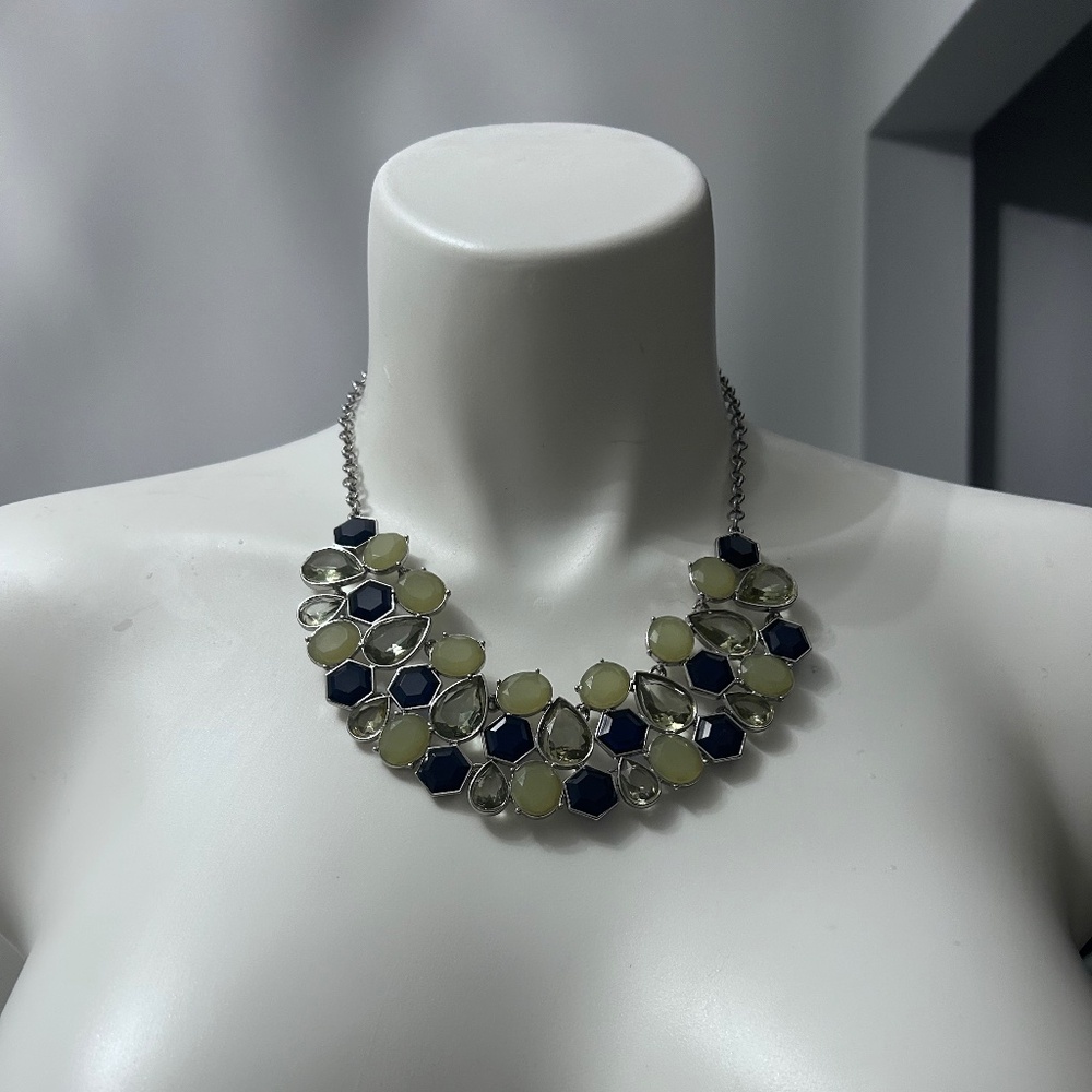 New 18" Talbots Boho Collar Statement Necklace Chic Women Party Vacation Jewelry